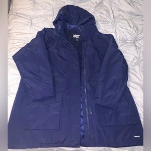 Men’s Navy Lands End coat
